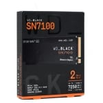 2TB NVMe SSD WD Black SN7100 Gen4 Upto 7250Mb/s WDS200T4X0E