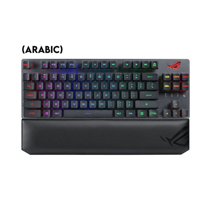Asus X807 Rog Strix Scope RX TKL Wireless/Bluetooth/Wired Deluxe Optical Mechanical Gaming KeyBoard RX Red Switch
