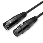 Jasoz XLR Audio Cable 3-Pin Male to Female, 3m