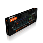 MeeTion MK007 Pro Hot Swap Mechanical Gaming RGB Keyboard, Blue Switch – Arabic/English