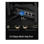 Mercusys MR90X (AX6000) 8-Stream Wi-Fi 6 Router - 5GHz(4804 Mbps) / Gigabit WAN / Gigabit LAN
