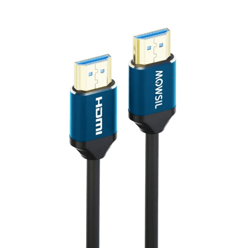Mowsil HDMI 2.0 Cable 4K@60Hz Ultra HD 18Gbps High Speed HDR 3D Gold-Plated TV PC PS5 Monitor 3-mtr
