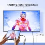 Mowsil USB-C to HDMI Adapter 4K@60Hz Aluminum Alloy High-Speed Converter