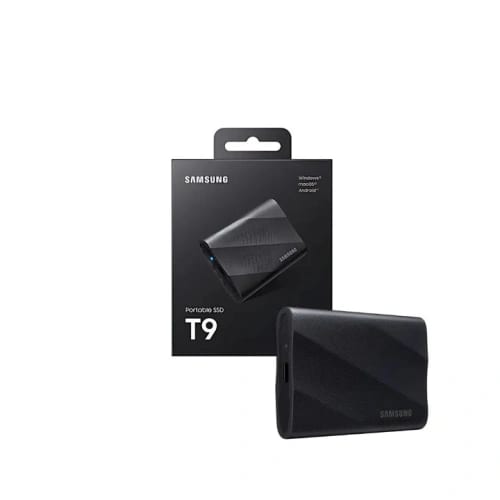 SAMSUNG 1TB External SSD T9 Portable Black MU-PG1T0B