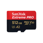 SanDisk Extreme PRO microSDXC UHS-I CARD - 512GB / Up to 200MB/s