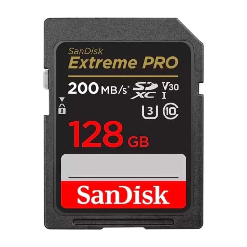SanDisk Extreme PRO UHS-I MicroSD Card – 128GB/ 200MB/s SanDisk Extreme PRO UHS-I MicroSD Card – 128GB/ 200MB/s