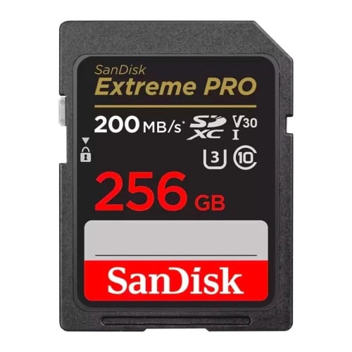 SanDisk Extreme PRO UHS-I MicroSD Card – 256GB/ 200MB/s SanDisk Extreme PRO UHS-I MicroSD Card – 256GB/ 200MB/s