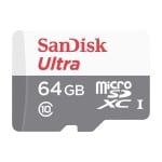 SanDisk Ultra microSDXC UHS-I Memory Card – 64GB/ 100MB/s