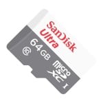 SanDisk Ultra microSDXC UHS-I Memory Card – 64GB/ 100MB/s