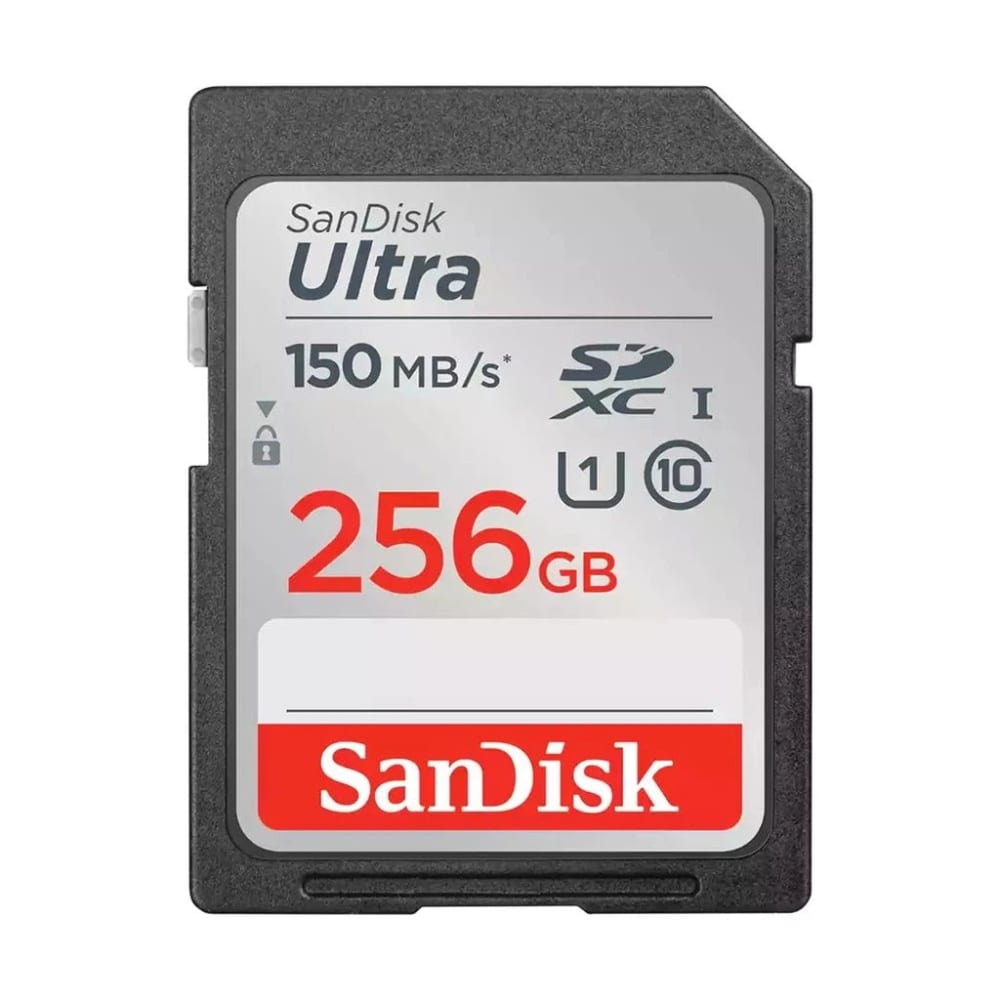 SanDisk Ultra SDXC UHS-I Memory Card - 256GB / Up to 150 MB/s