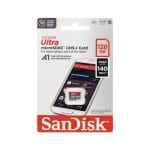 Sandisk Ultra Uhs Microsd Card – 128Gb/ 140Mb/S/ Memory Card – Sdsquab-128G-Gn6Mn
