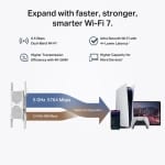 TP-Link RE405BE BE6500 Dual-Band WiFi 7 Range Extender, 2.5GE