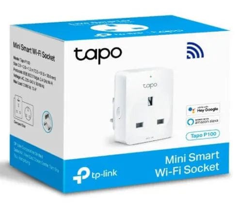 TP-Link Tapo Mini Smart Wi-Fi Socket (Tapo P100)
