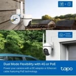 TP-Link Tapo Outdoor Pan/Tilt 4G LTE Camera (Tapo C501GW)